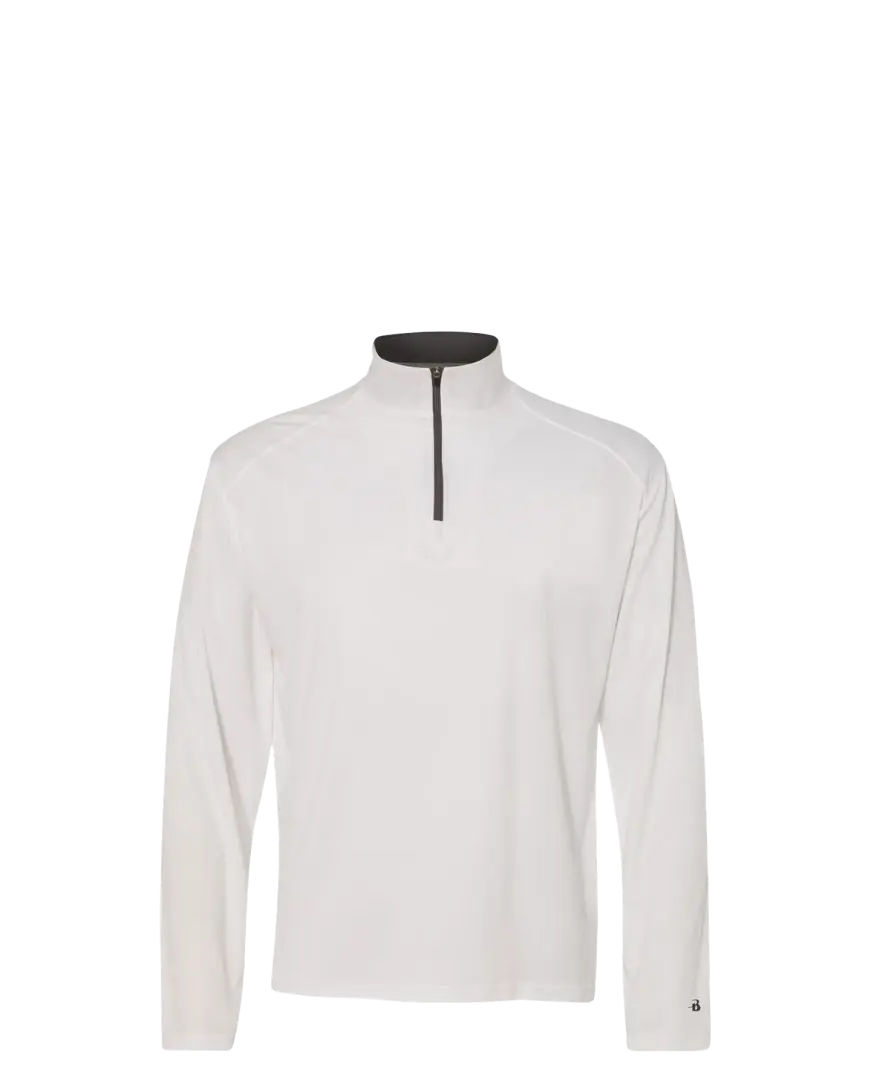 ブルドック Badger B-Core Men's Quarter Zip Pullover | BlueCotton